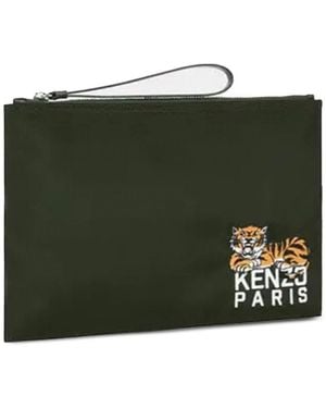 KENZO Pouch Bags - Green