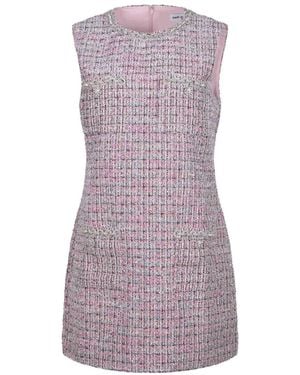 Self-Portrait Dress - Purple