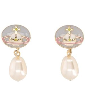 Vivienne Westwood Earrings "Loelia" - Natural