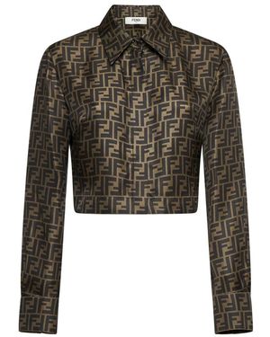 Fendi Shirts - Black