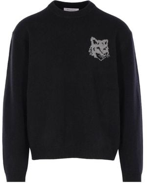 Maison Kitsuné Jumpers - Black