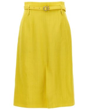 Jil Sander '66' Skirt - Yellow