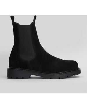 Carmens New Brit Beat Combat Boots - Black