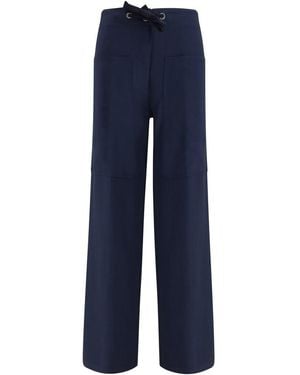 Forte Forte Trousers - Blue