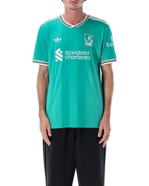adidas Originals Liverpool Fc 25/26 Third Jersey - Green
