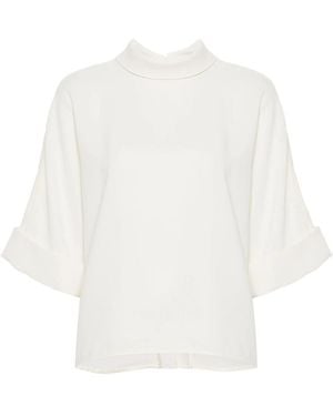 Mark Kenly Domino Tan Tops - White