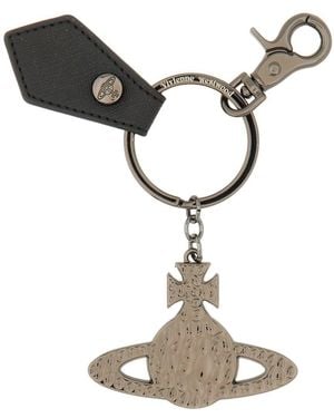 Vivienne Westwood Keychain "Orb" - Black