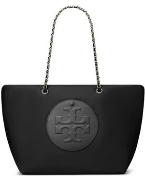 Tory Burch Ella Nylon Tote Bag - Black
