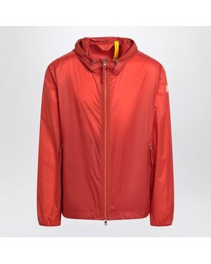 Moncler Genius Hamlin Windbreaker In Bright Orange - Red