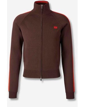 Wales Bonner Zip Sweatshirt - Brown
