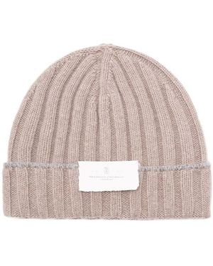 Brunello Cucinelli Cashmere Beanie - Pink