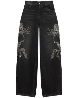 デニム・ジーパン BLUMARINE Woman Jeans Black 2J186A M9905 19999867_50701990_600.jpg