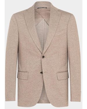 Etro Jacket Roma Jersey - Natural