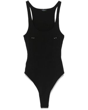 Mugler Bodysuits - Black