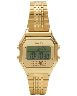 timex x mm6 " T80 Gold-tone" Watch Unisex - Metallic