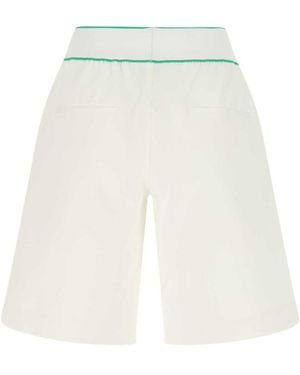 ショートパンツ BOTTEGA VENETA Pink Nappa Leather Bermuda Shorts Bottega Veneta Pink Nappa Leather Bermuda Shorts | Balardi