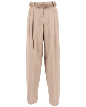 Max Mara Trousers - Natural