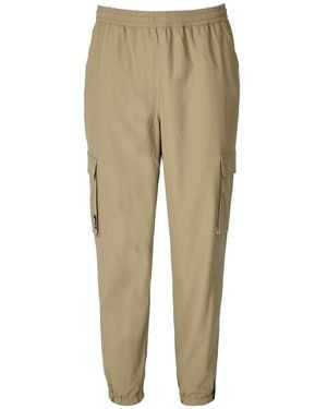 Daily Paper Peyisai Beige Track Trousers - Natural