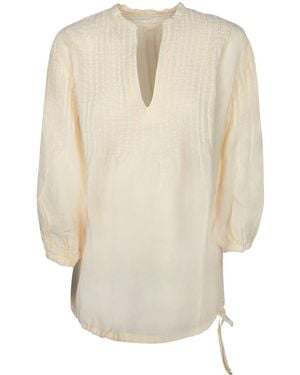 120% Lino Tops - White