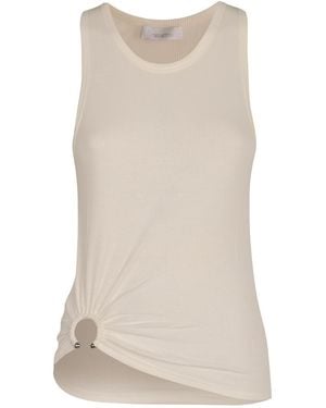 Rabanne Cotton Tank Top - Natural