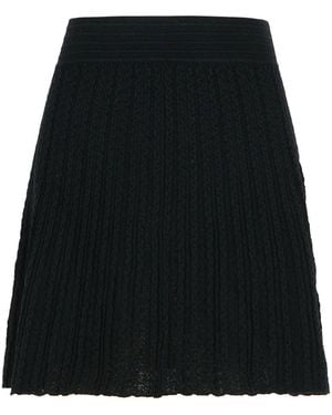 A.P.C. 'Kayla' Wool Skirt - Black