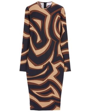 PUCCI Printed Short Dress - Black