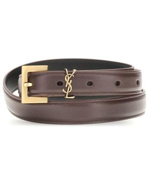 Saint Laurent Belts E Braces - Grey
