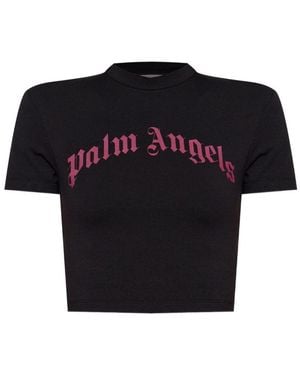 Palm Angels T-Shirts And Polos - Black