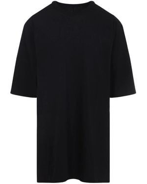 Rick Owens Jumbo T-shirt Clothing - Black