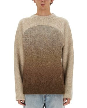 ERL Mohair Blend Knit - Natural