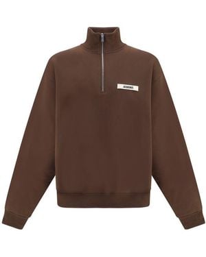 Jacquemus Sweatshirts - Brown