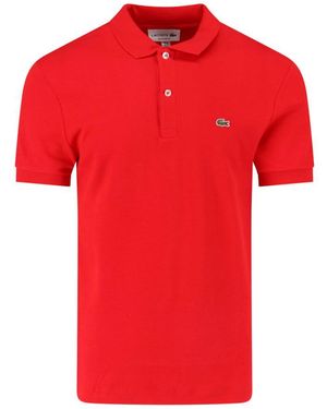 Lacoste T-Shirts And Polos - Red