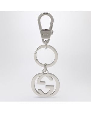 Gucci Gg Keychain - White