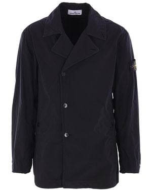 Stone Island Coats - Blue