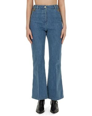 Patou Flare Fit Jeans - Blue