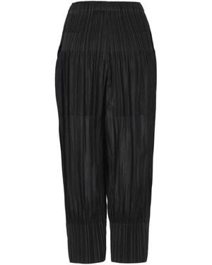 Pleats Please Issey Miyake Trousers - Black