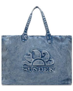 Sundek Rogers Beach Bag - Blue