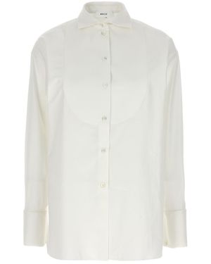 Bally Plastron Shirt - White