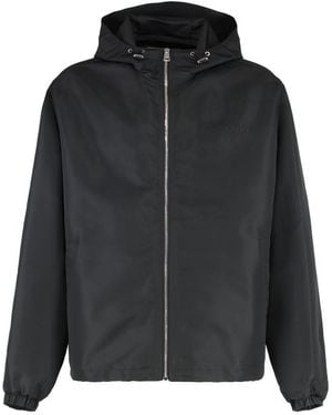 Givenchy Technical Fabric Hooded Jacket - Black