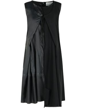 Maison Margiela Black Cupro Blend Dress