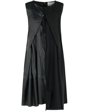 Maison Margiela Black Cupro Blend Dress