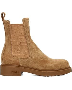 Fendi F.thread Shoes - Brown