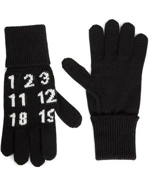 MM6 by Maison Martin Margiela Gloves - Black