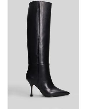 Anna F. High Heels Boots - Black