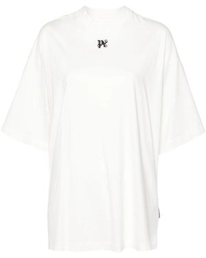 Palm Angels Wing Pencil Loose T-Shirt - White