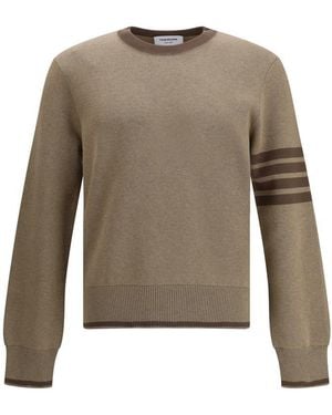 Thom Browne Knitwear - Natural