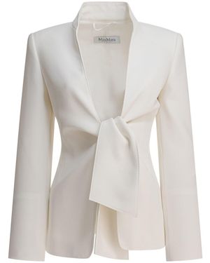 Max Mara Jackets - White