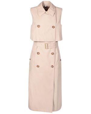 Burberry Trench Coats - Natural