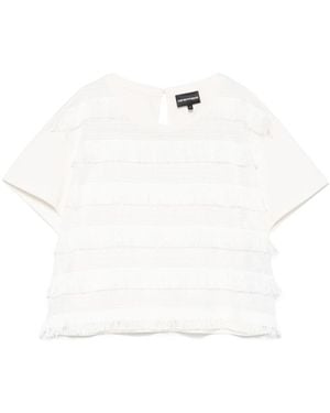 Emporio Armani Cotton T-Shirt - White