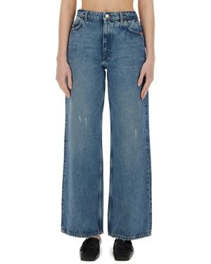 AMISH "Wider Labrea" Jeans - Blue